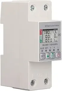 Smart Power Meter Switch, Home Enery Monitor, Smart Home Switch Breaker for Allowin You To Track Device Power Consumption