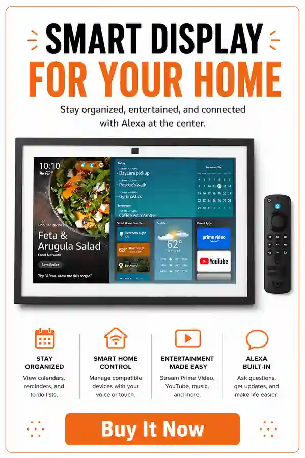 Echo Show Smart Display with Remote