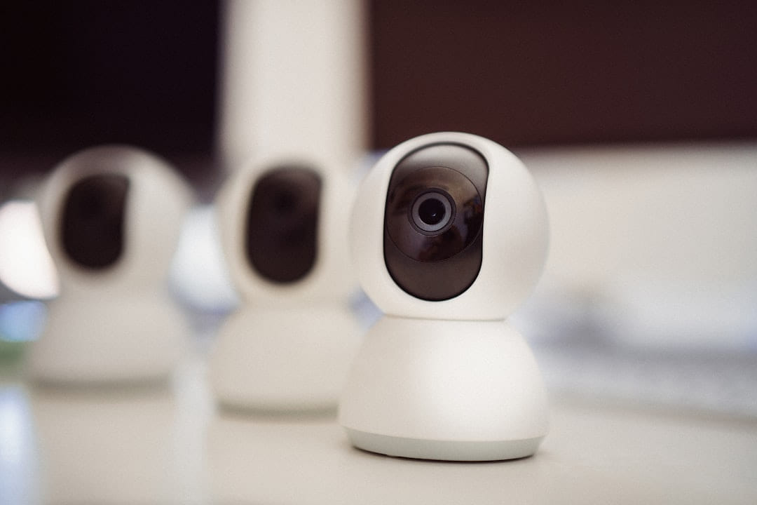 A close up of a camera on a table on Affordable Smart Living