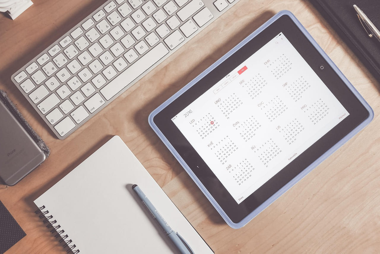 apple, calendar, desk, ipad, tablet, device, electronics, keyboard, mobile phone, notebook, screen, office, home office, work from home, workspace, flat lay, calendar, calendar, calendar, calendar, calendar on Affordable Smart Living